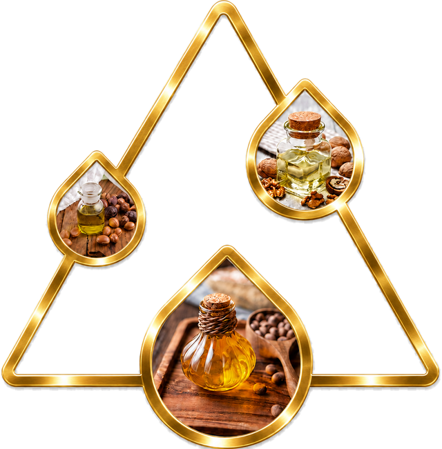 Ammonia-Free Hair & Beard Dye with Organic Argan, Walnut & Baobab Oils