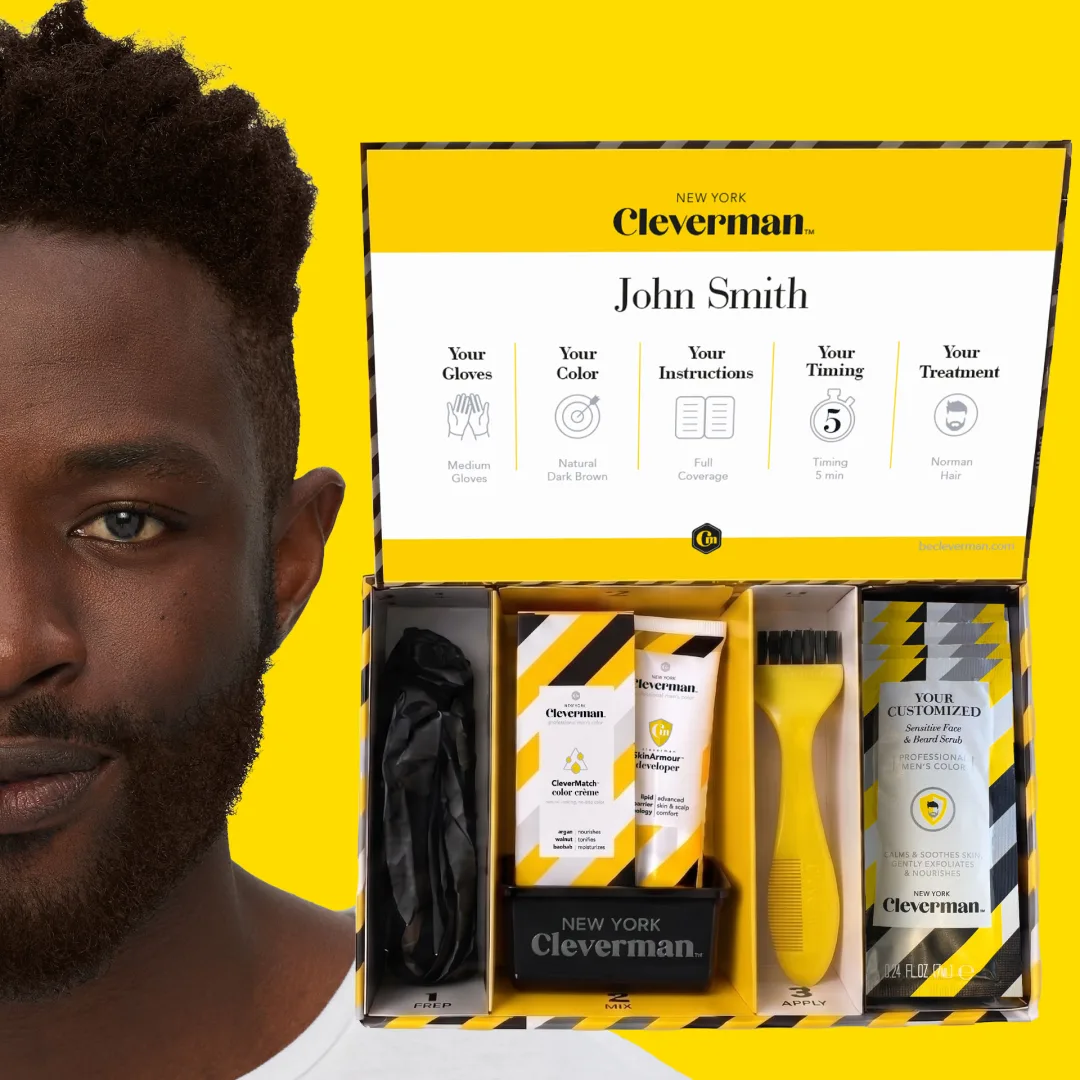 Cleverman Personalized Kit — Jet Black Beard